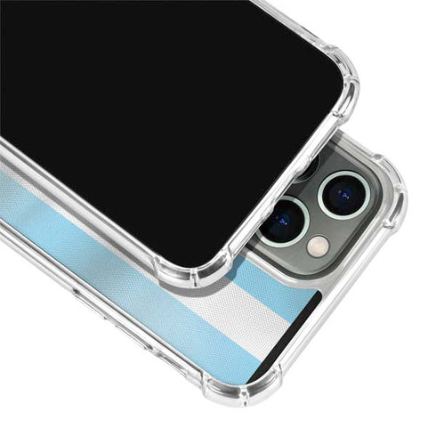 Argentina Soccer Flag iPhone 14 Pro Clear Case
